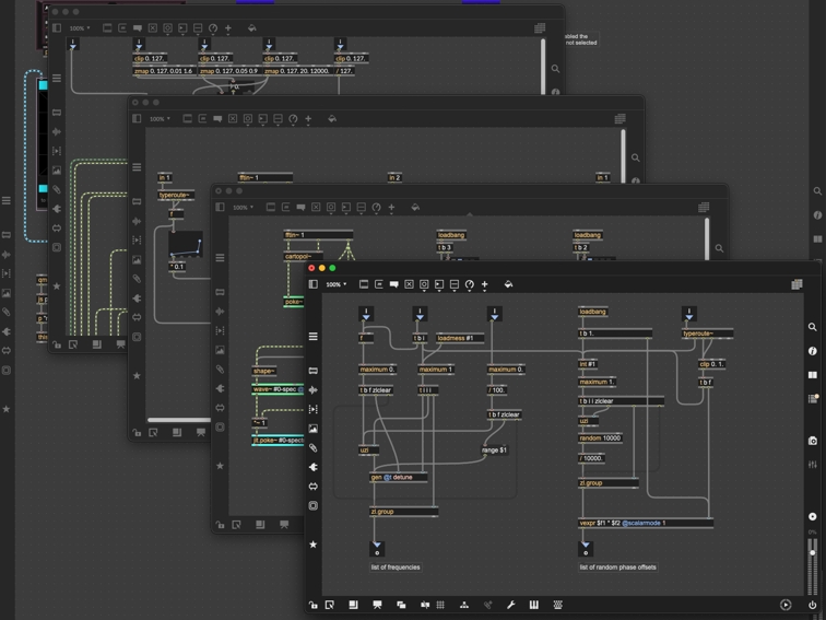MAX MSP 운용법
