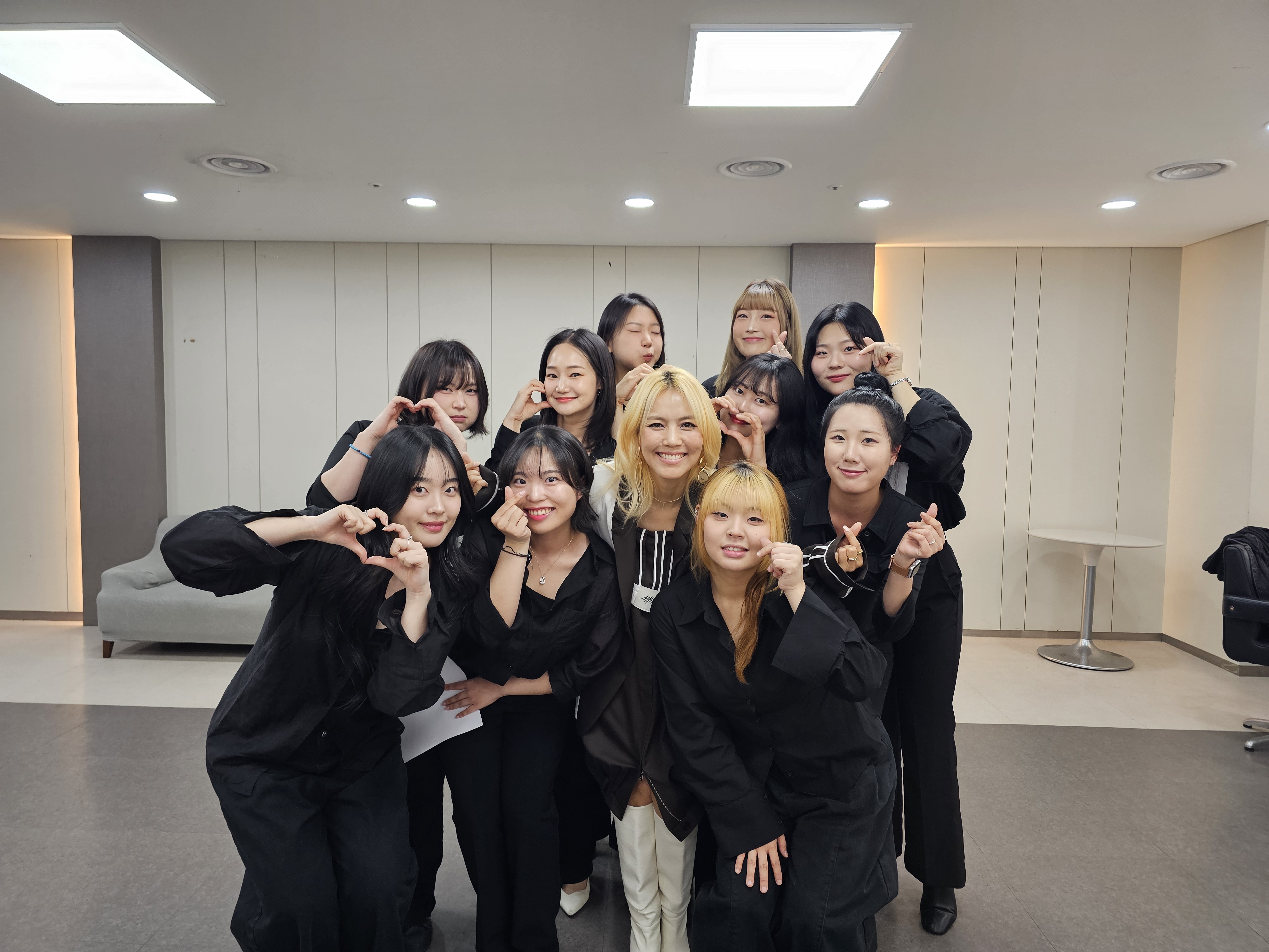 가수 소향과 함께 찰칵